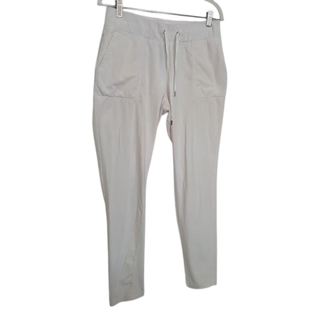 Lauren Ralph Lauren‎ LRL Lauren Active White Joggers Pants Women’s M Drawstring